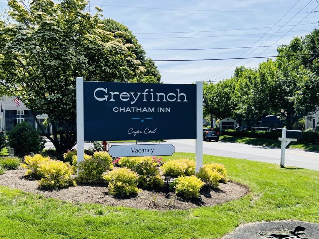 Greyfinch Inn is the coziest hotel in Chatham, Cape Cod