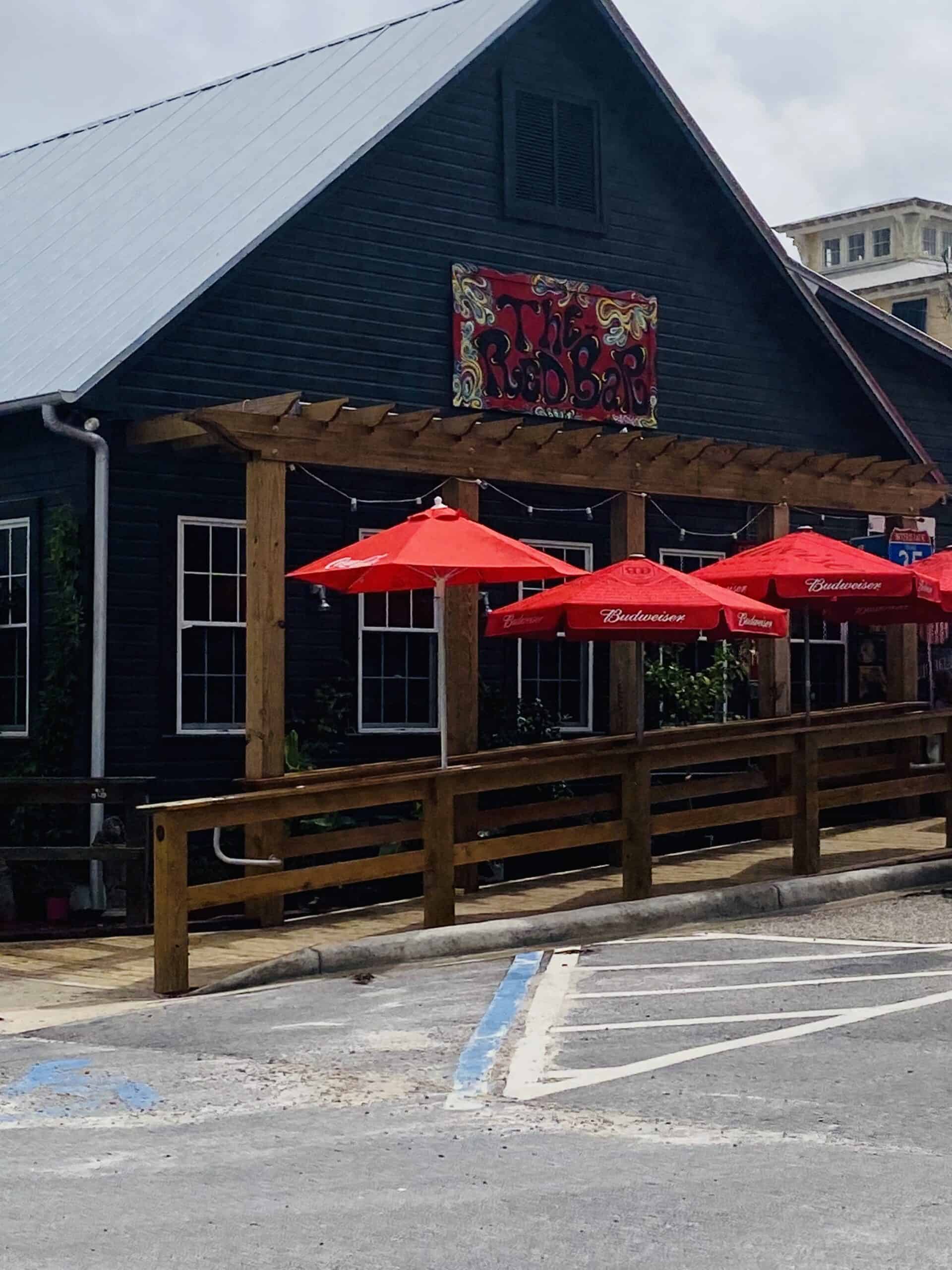 The Red Bar is a fun atmosphere in Grayton 