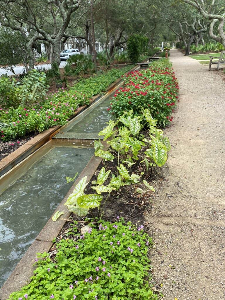 Watercolor's gorgeous property