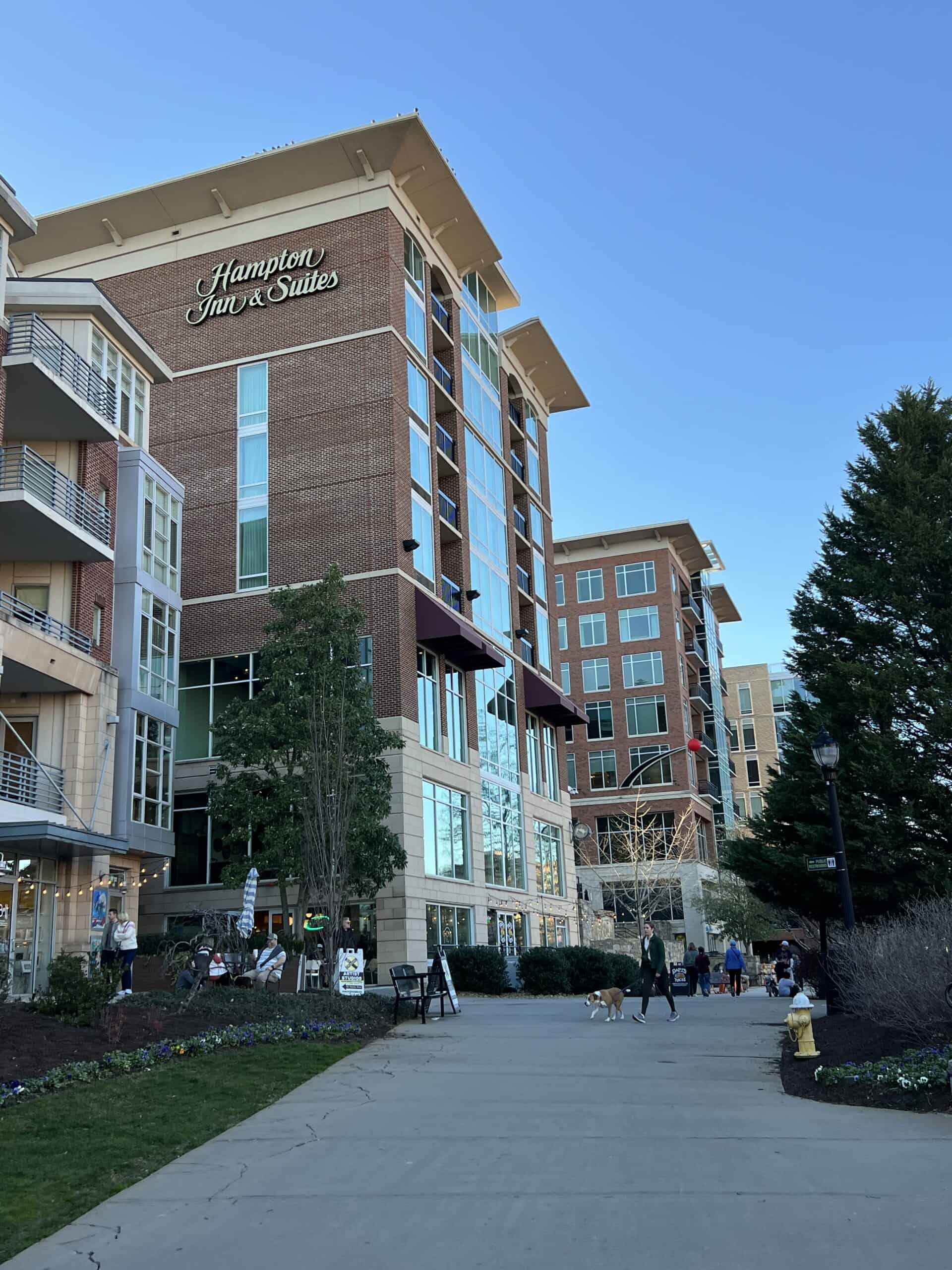 Hampton Inn & Suites is one of the best family friendly hotels in Greenville, South Carolina