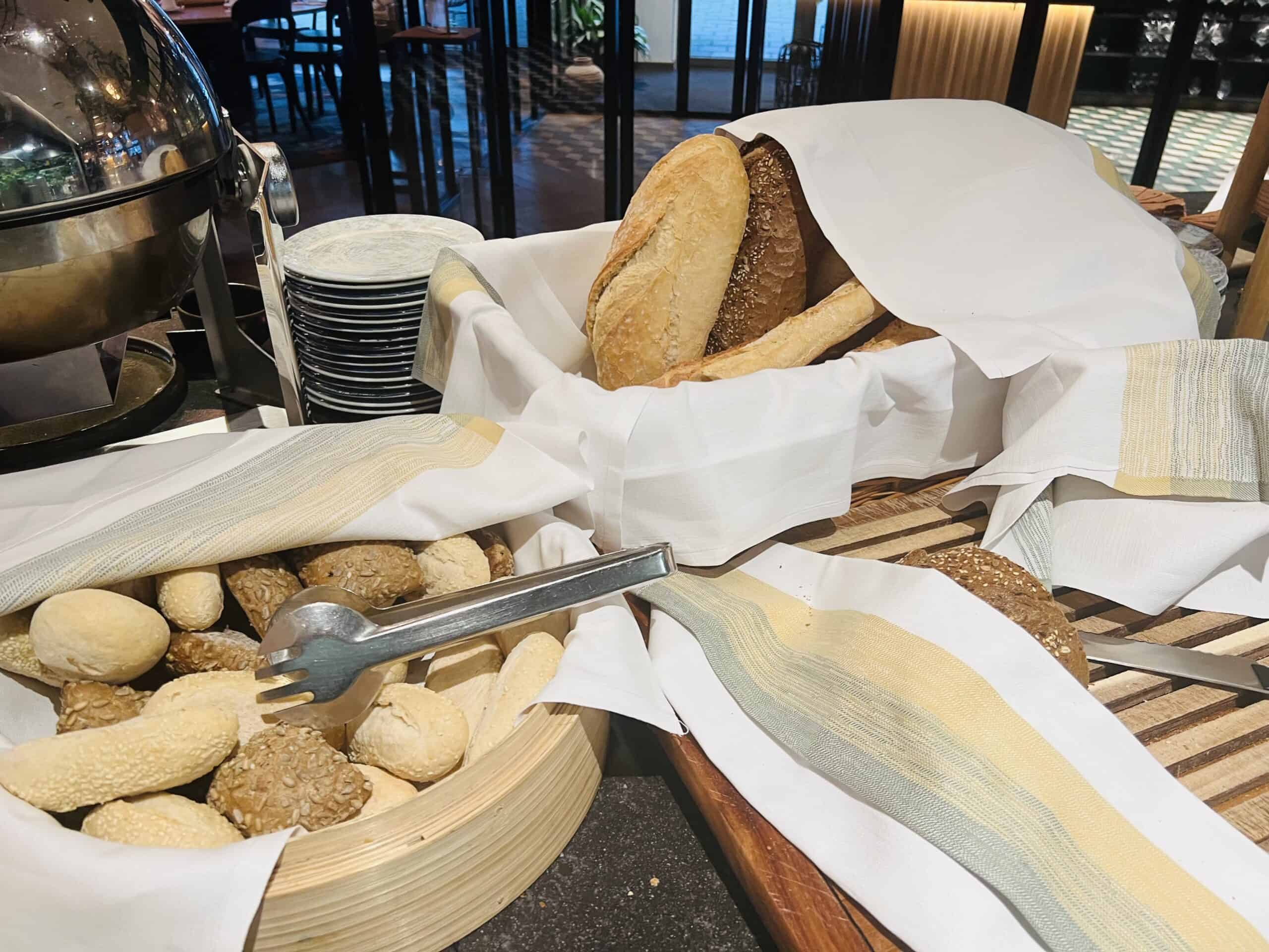 fresh bread every morning for breakfast