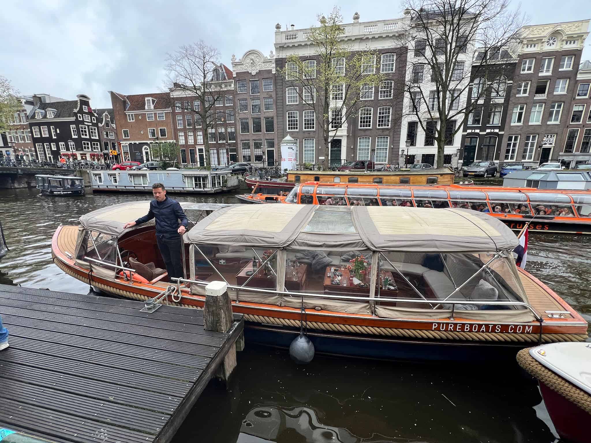 Pure Boats Canal Tour in Amsterdam